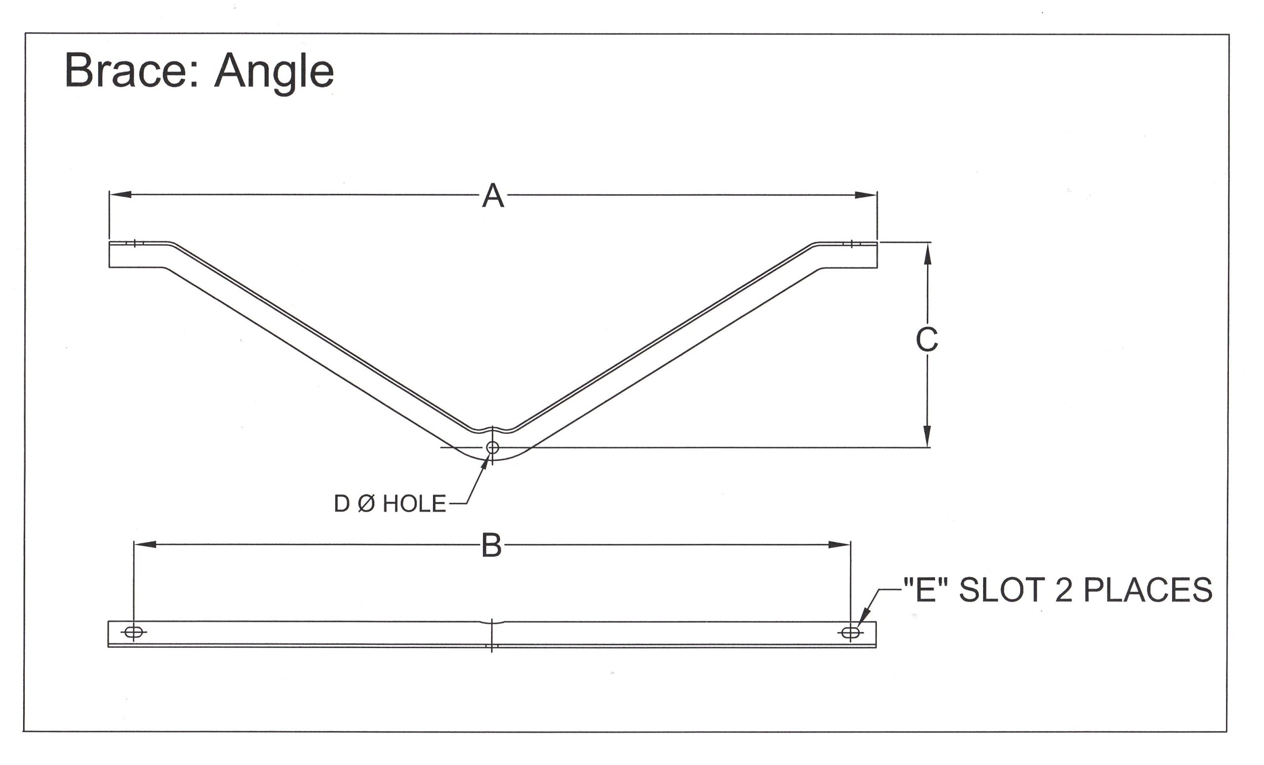 V-Type Angle Brace