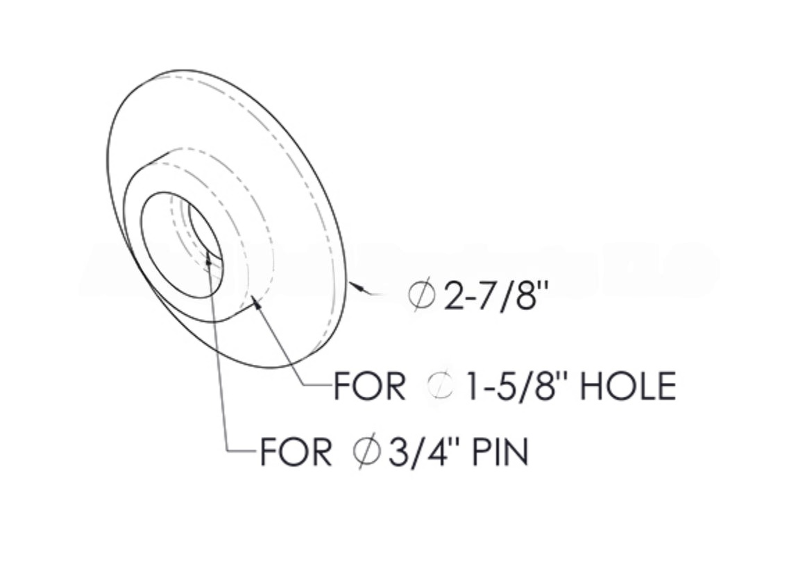 Bottom Centering Washer view 3