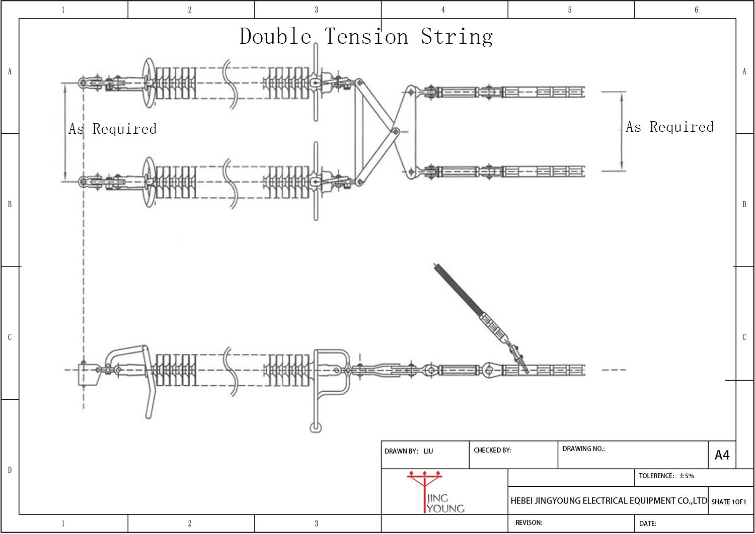Insulator String view 3
