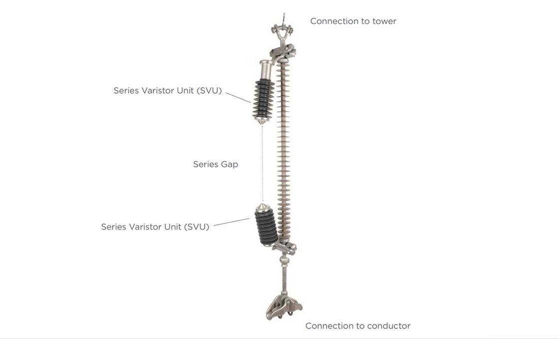 Externally Gapped Line Arrester view 3