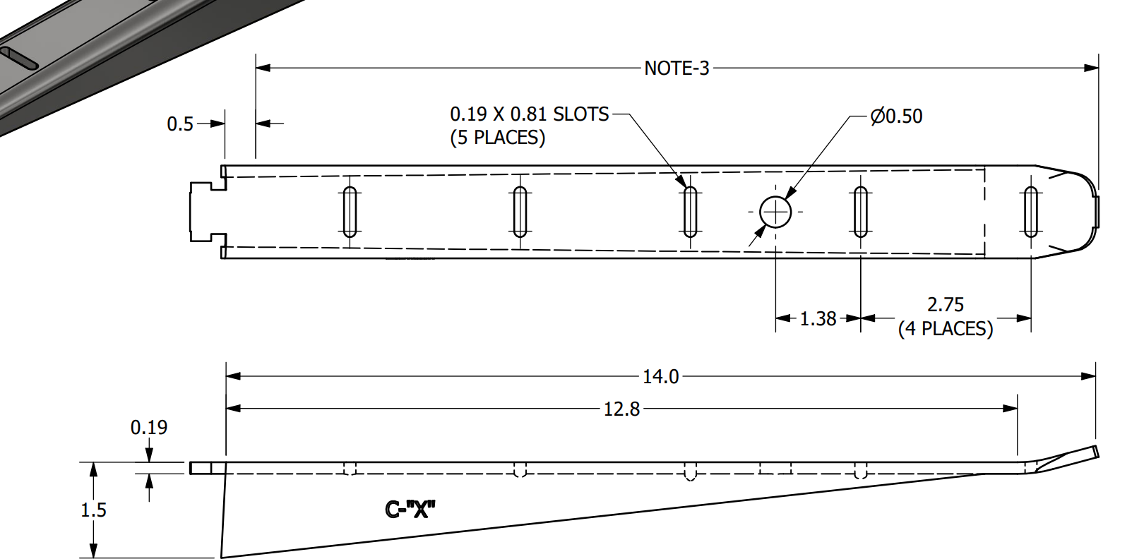 Cable Rack Hook view 5